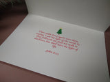 Christmas Card - Stockings & Tree (Designs by Jaya - Card 2)