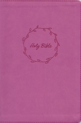 Large Print Thinline  KJV Bible (Pink Leathersoft)