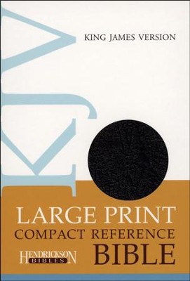Compact Large Print KJV Reference Bible