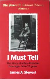 Stewart, James - I Must Tell - Book Heaven - Challenge Press from REVIVAL LITERATURE