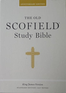 The Old Scofield Standard Study KJV Bible (Bonded Leather, Indexed)
